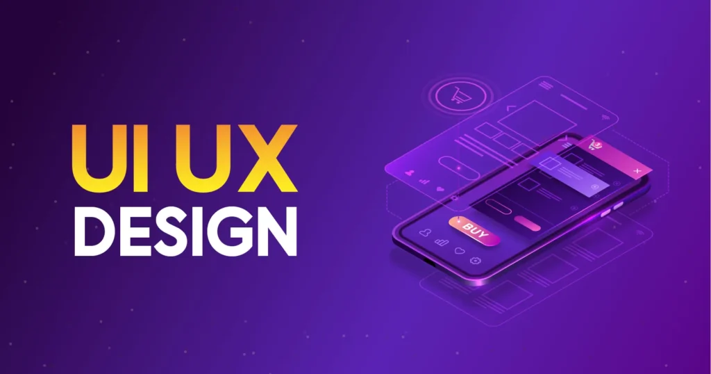 Modern UI/UX web design